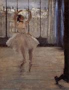 Edgar Degas Dancer in ther front of Photographer china oil painting reproduction